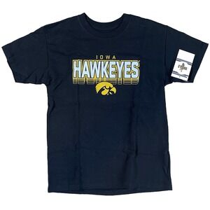 Rivalry Threads 91' M Medium (8/10) Iowa Hawkeyes Football Black Shirt Boys